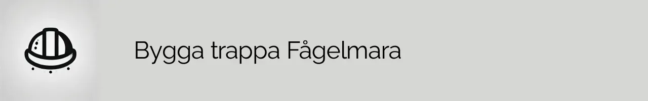 Bygga trappa Fågelmara